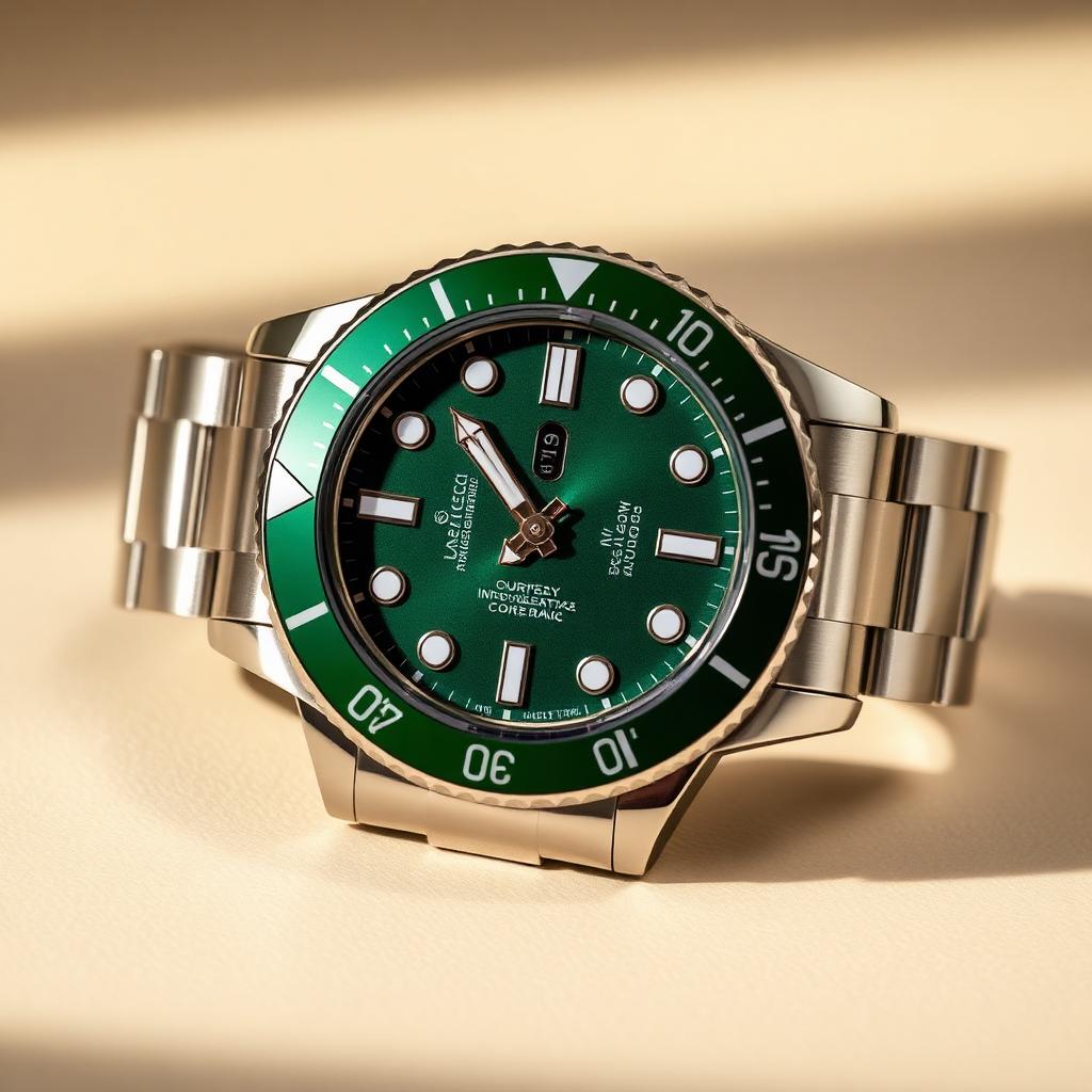 روليكس سبمارينر أخضر — Rolex